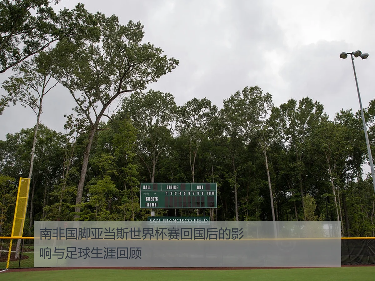 南非国脚亚当斯世界杯赛回国后的影响与足球生涯回顾